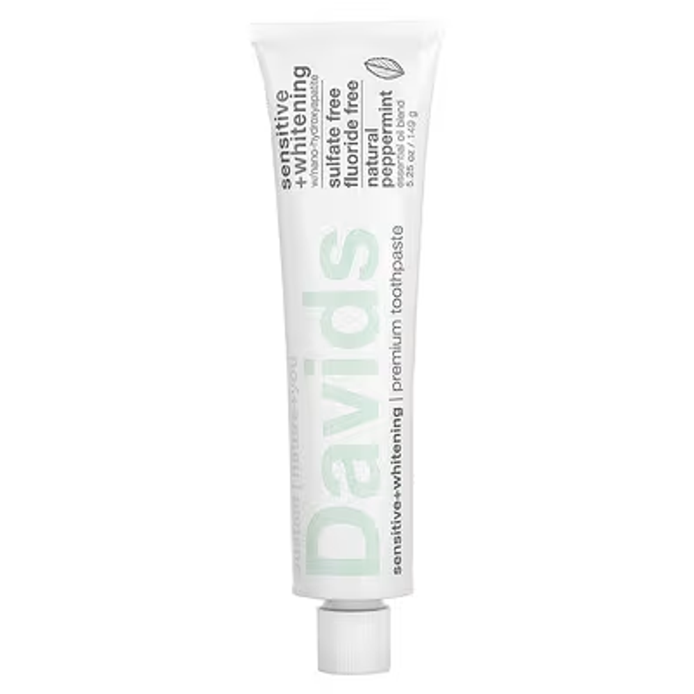 Davids sensitive + whitening toothpaste 149g