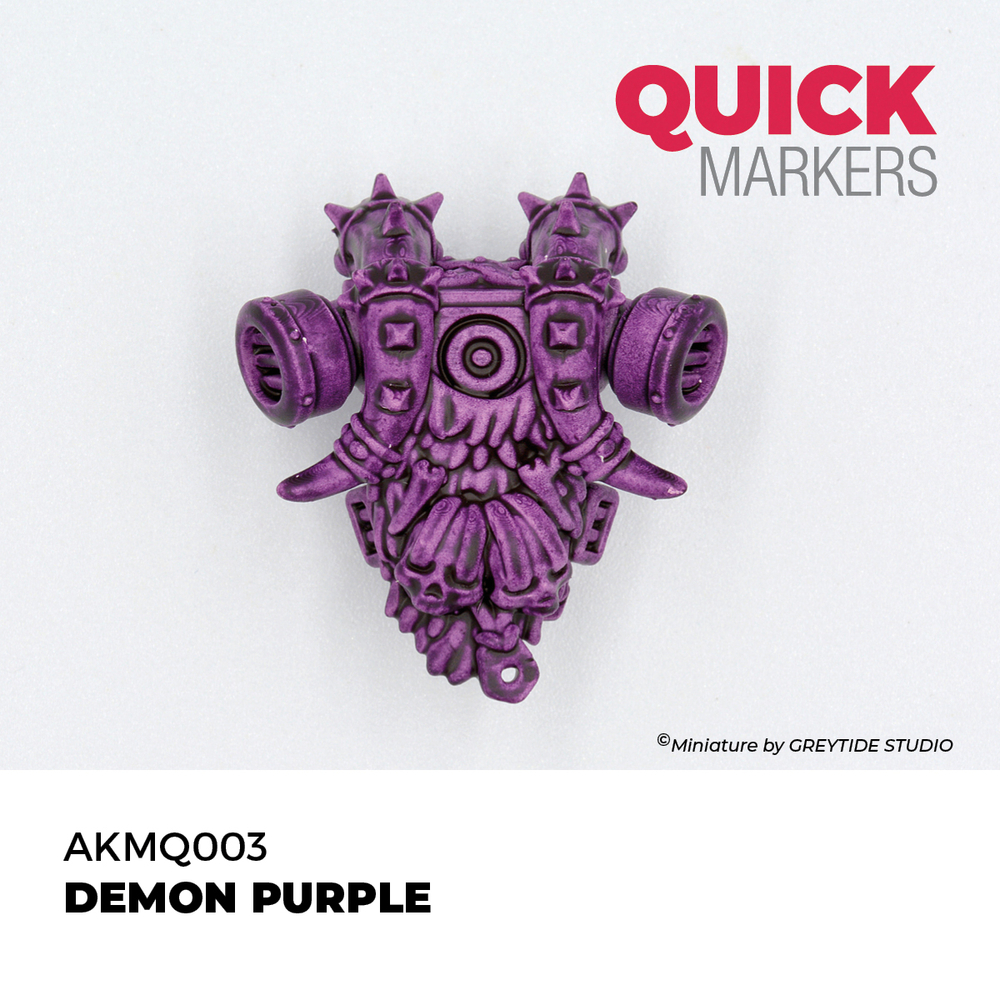 Акриловый маркер AK Interactive Quick Marker Demon Purple