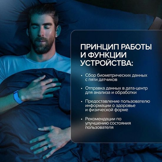 Фитнес-браслет Whoop 4.0 с мониторингом показателей здоровья + 1 месяц подписки