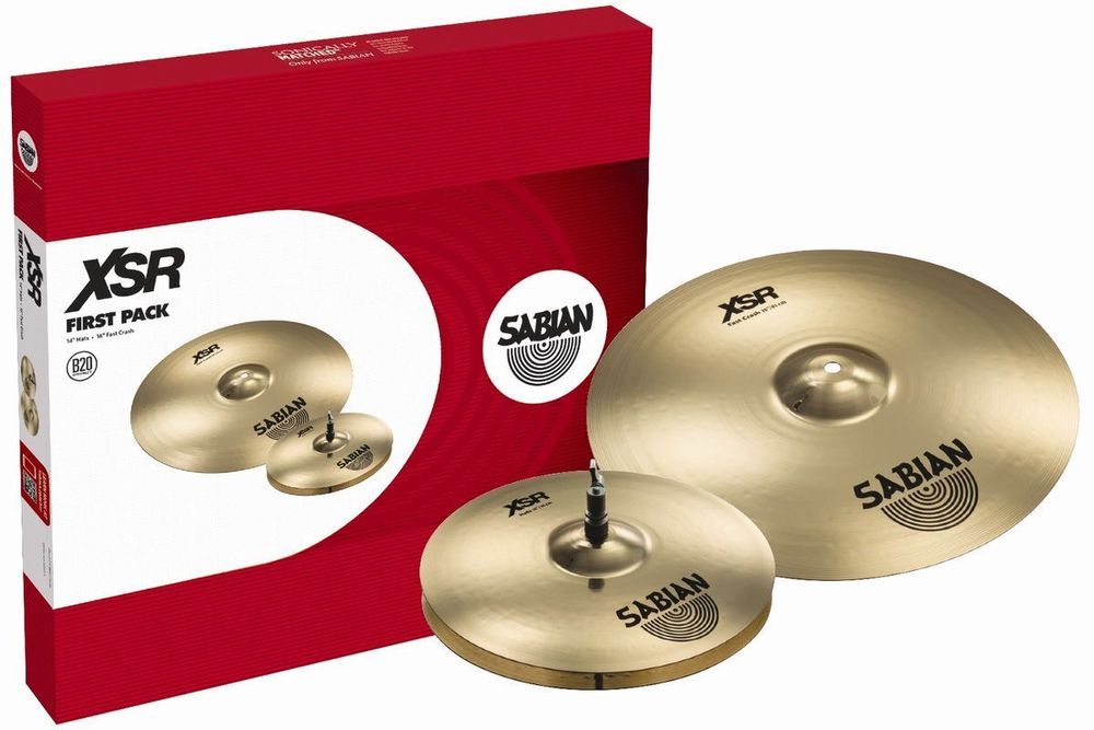 Набор Тарелок (14&quot; Hats, 16&quot; Fast Crash) Sabian Xsr First Pack