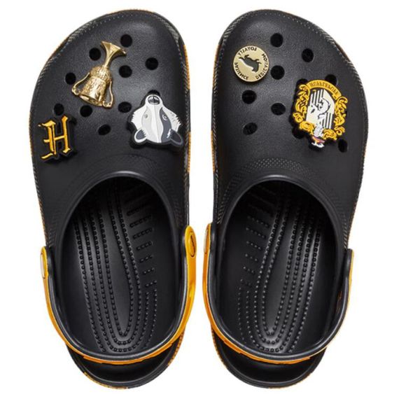 Crocs Classic Clog 'Black Yellow'