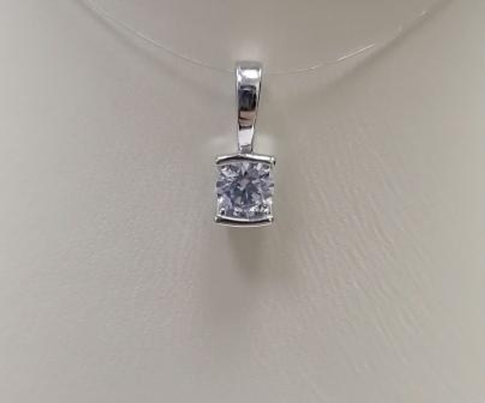 Подвеска из золота с фианитами