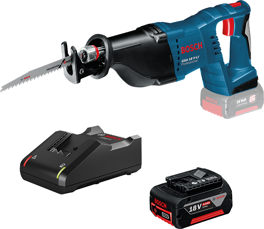 Аккумуляторная сабельная пила BOSCH GSA 18V-LI 0615990L6H