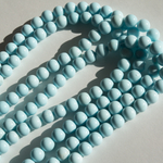 Туркенит (имитация бирюзы светлого оттенка), 10,5мм, шар