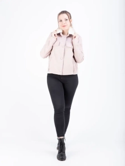 Куртка женская натуральная кожаная оверсайз Турция