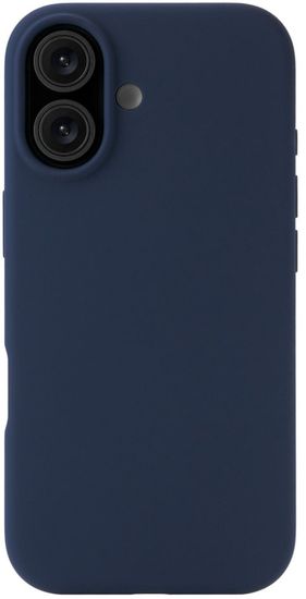 Чехол uBear Touch Case MagSafe для iPhone 17, soft-touch, темно-синий