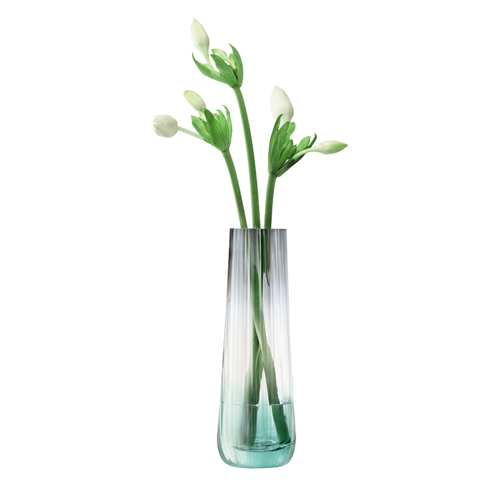 Ваза 20см Dusk зеленая-серая LSA International