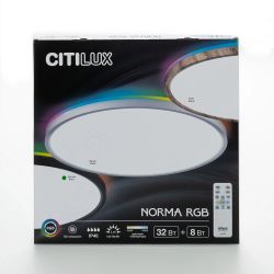 Citilux NORMA CL749401 LED RGB Светильник с пультом Чёрный