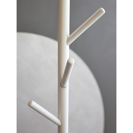 Вешалка напольная Bergenson Bjorn Forsty, 173 см, белая