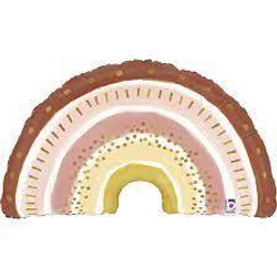 G 36 Радуга БОХО / Boho Rainbow / 1 шт /, Фольгированный шар В019