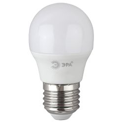 Лампа светодиодная ЭРА RED LINE LED P45-6W-865-E27 R 6Вт шар холодный дневной свет E27 | Лампы cветодиодные Шар (G/P)