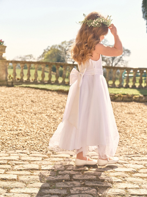 Платье для девочки Next 884-625, Белый