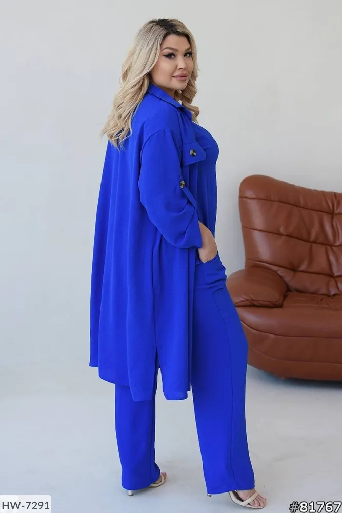 Костюм тройка FI-2783 Фабрика Моды