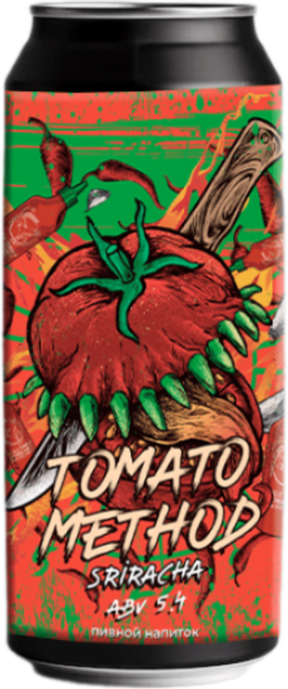 Пиво Селфмэйд Томато Метод Шрирача / Selfmade Tomato Method Sriracha 0.45 - банка