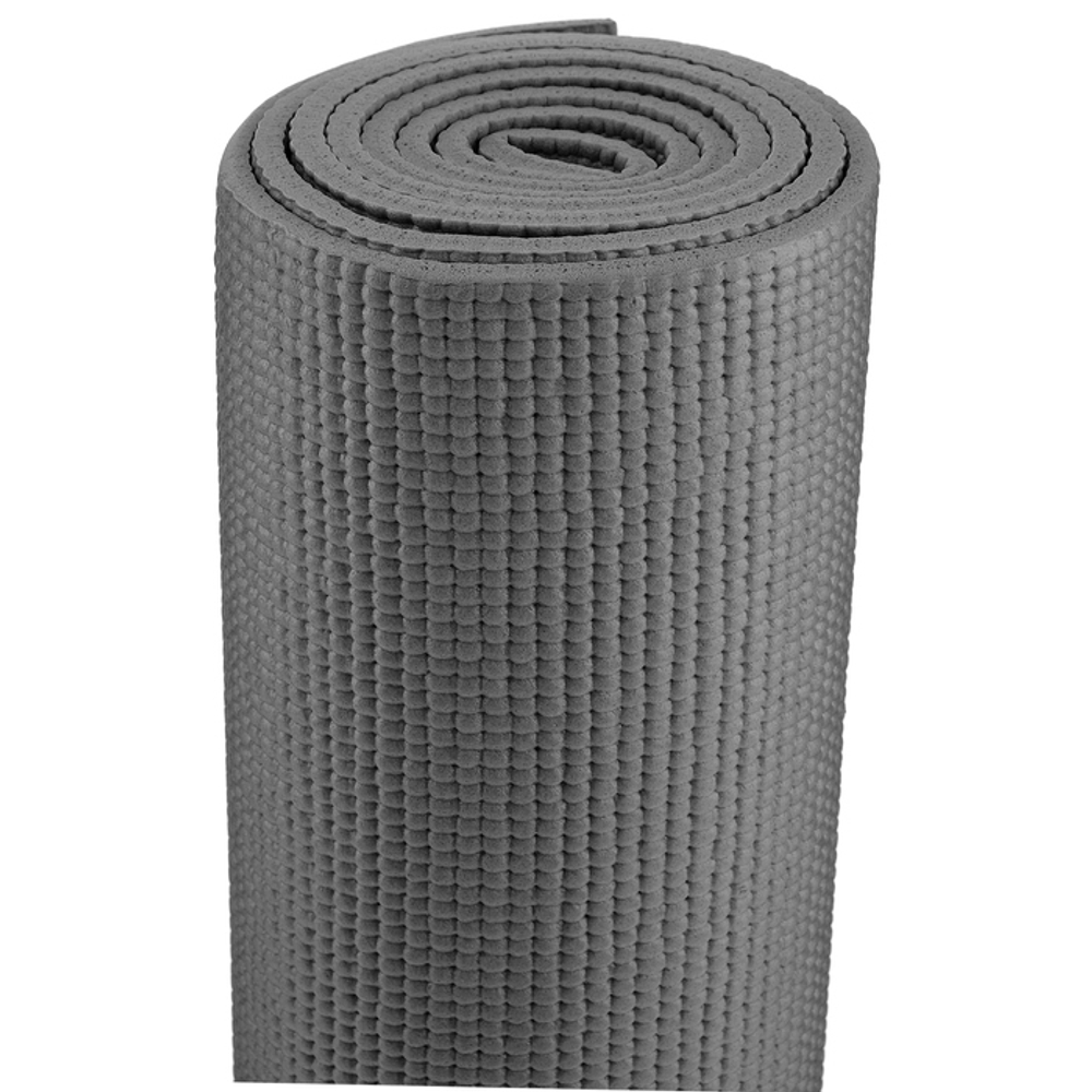 Коврик для йоги 173,  61,  0,6 см, цвет серый (маленький)