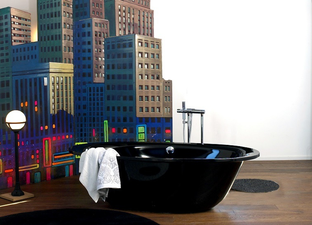 Душевая лейка квадратная 1 режим ABS 4713P