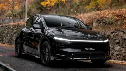 Обвес "Hidrogai Juniper" для Tesla Model Y Тесла карбоновый тюнинг Robot robotbodykits