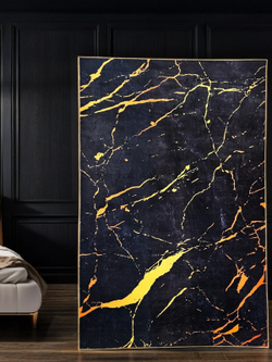 Ковер комнатный Черный янтарь 120x180 см