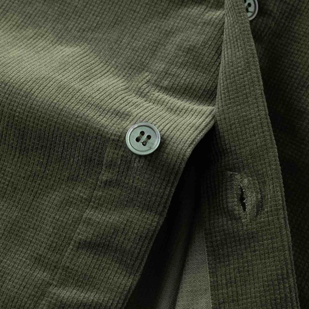 Рубашка Ymkashix Velvet HTF темно-зеленая