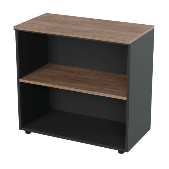 Стеллаж для документов низкий широкий Prego office 800х420х840 ПОСНШ