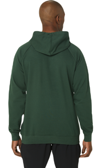 Мужская теннисная кофта Asics Big Asics Oth Hoodie - rain forest/performance black