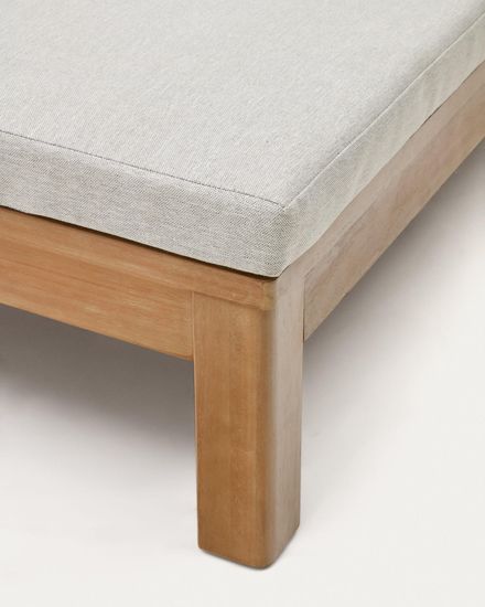 Двойной шезлонг Sonsaura из массива эвкалипта Испания La Forma