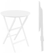 Стол пластиковый складной Siesta Contract Helen Folding Table 60, белый