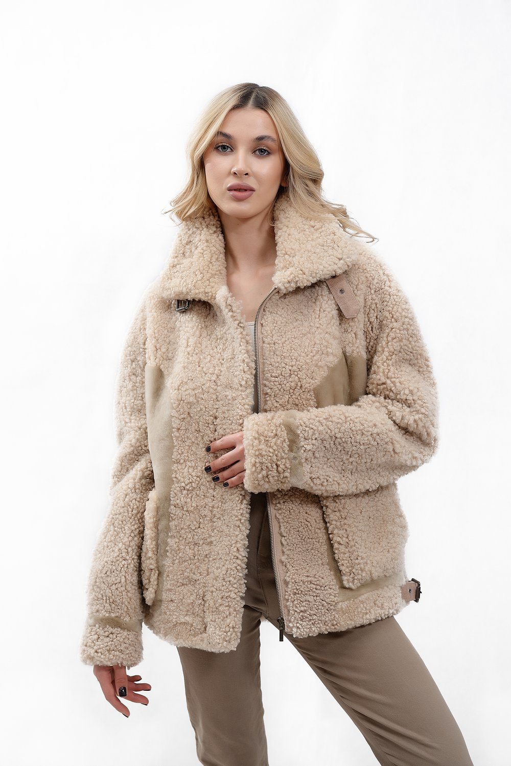 Куртка женская из овчины