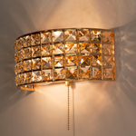 Citilux Портал CL324302 Бра хрустальное с выключателем Золото