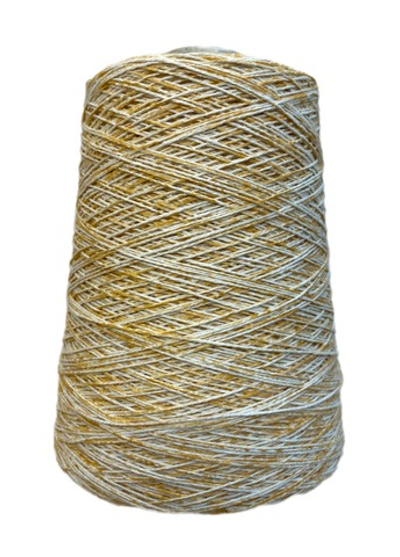 Пряжа на бобине (Италия) 90% лен 10% хлопок 100г - 320м 410 г