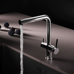 Смеситель для кухни с каналом для питьевой воды, L-излив AM.PM Func F8F05700