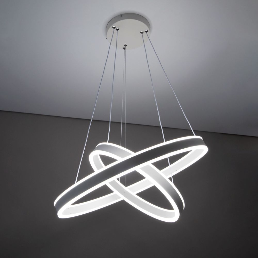 Citilux Дуэт CL719640 LED Люстра подвесная с пультом Белая