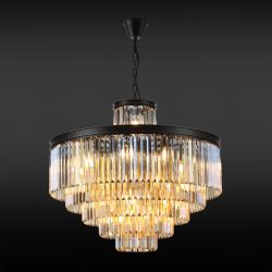 Citilux Мартин CL332152 Люстра хрустальная подвесная Шампань