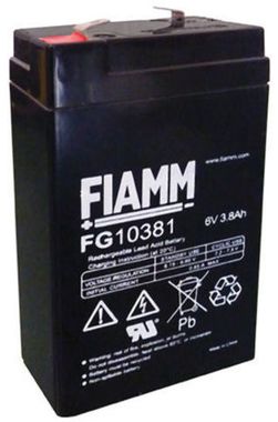 Аккумуляторы FIAMM FG10381 - фото 1