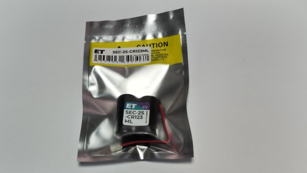 Батарея ET SEC-2S-CR123ML