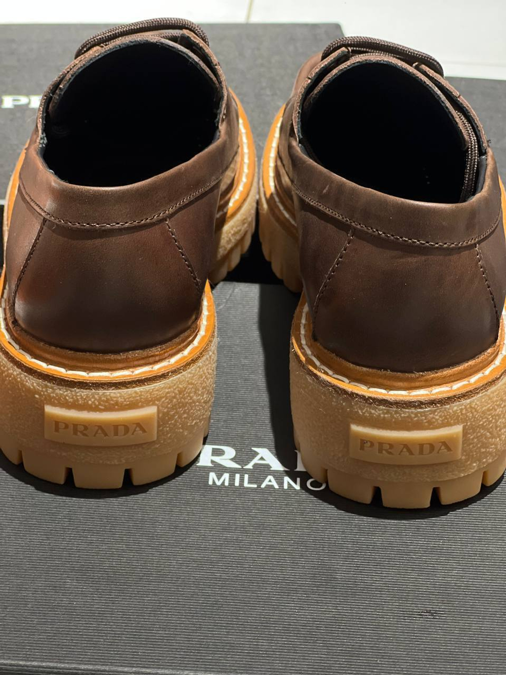 Лоферы Prada