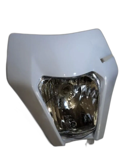 Фара галогеновая для мотоцикла в стиле KTM белая