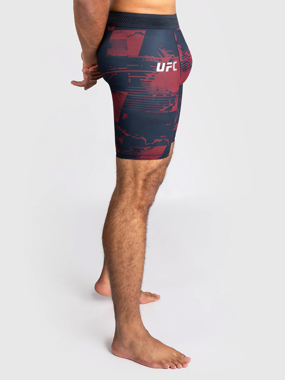 Шорты компрессионные Venum UFC Zenith Fight Week Navy Blue/Burgundy/Silver