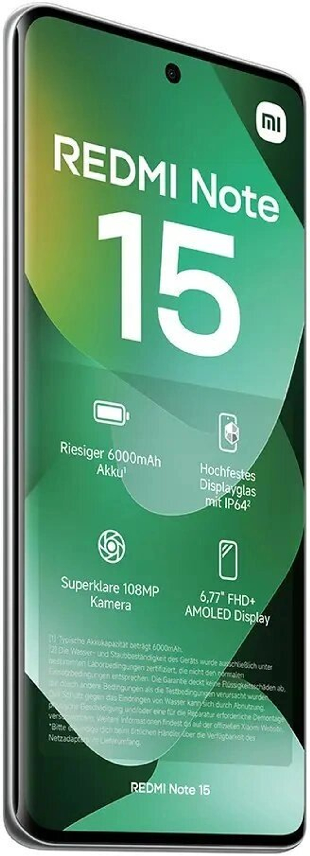 Смартфон Redmi Note 15 8/256Gb Forest Green (без NFC)