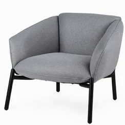 Кресло Tasca серое