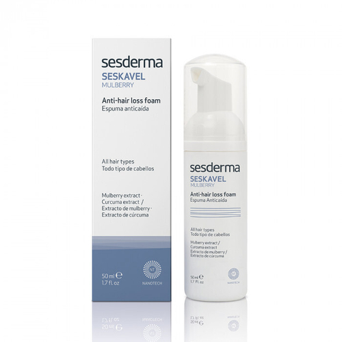 Sesderma SESKAVEL MULBERRY Anti-Hair Loss Foam - Пенка от выпадения волос, 50 мл