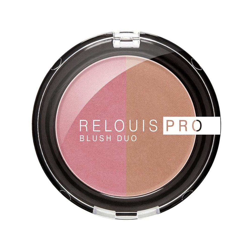 RELOUIS PRO "BLUSH DUO" Румяна компактные "R" тон 206
