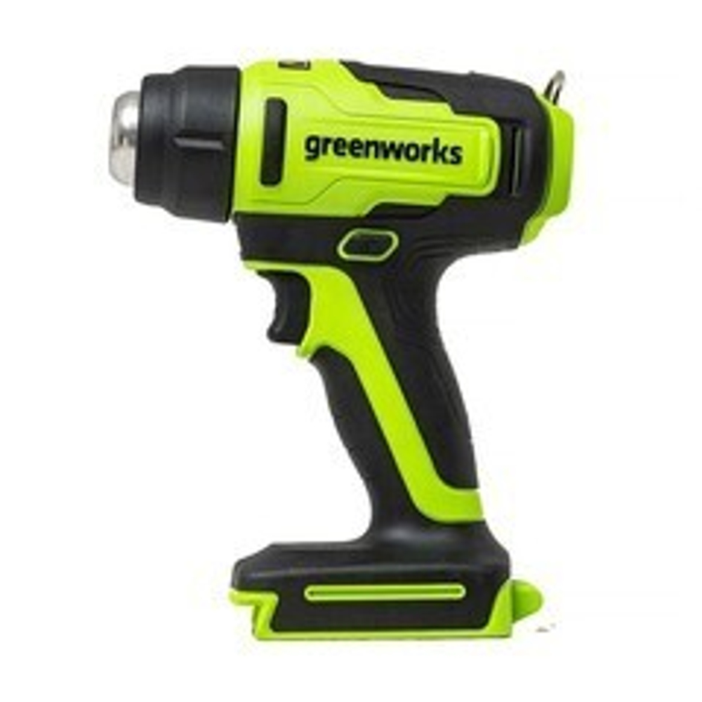 Фен строительный аккумуляторный Greenworks G24HG без АКБ и ЗУ (3400207)