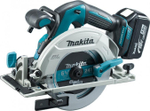 Пила циркулярная аккумуляторная MAKITA DHS 680 RT1J с бесщеточным двигателем DHS680RT1J