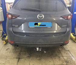 Фаркоп для Mazda CX-5 2012-2017, 2017-2025 Тип шара: A. Нагрузки: 1750/75 кг, MZ 01