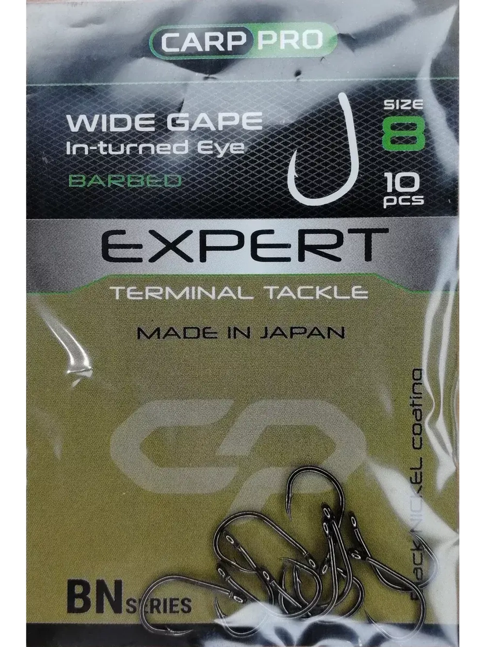 Крючок Wide Gape In-Turned Eye BN