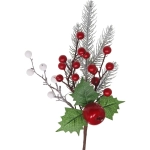 Ветка хвойная «Яблоневый этюд», 34 см