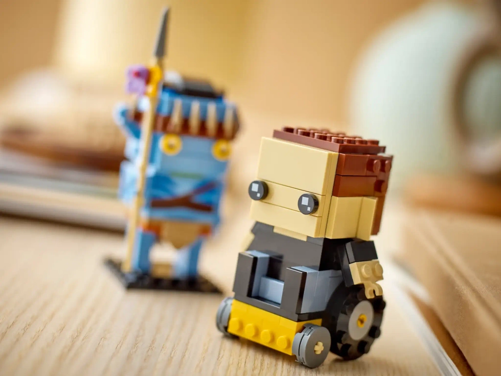 Конструктор LEGO BrickHeadz 40554 Avatar: Джейк Салли и его Аватар