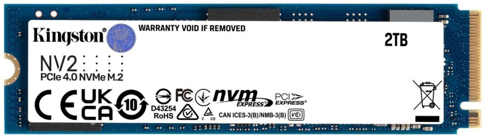 Накопитель SSD M.2 2280 Kingston SNV2S/2000G 2000 ГБ
