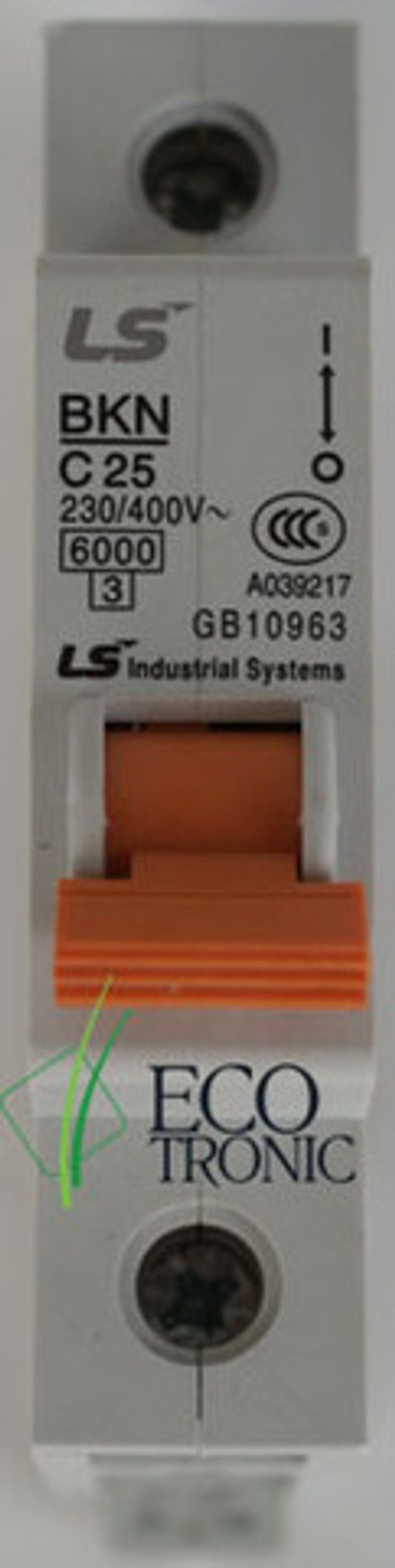 Выключатель BKN-1P25A BKN C25